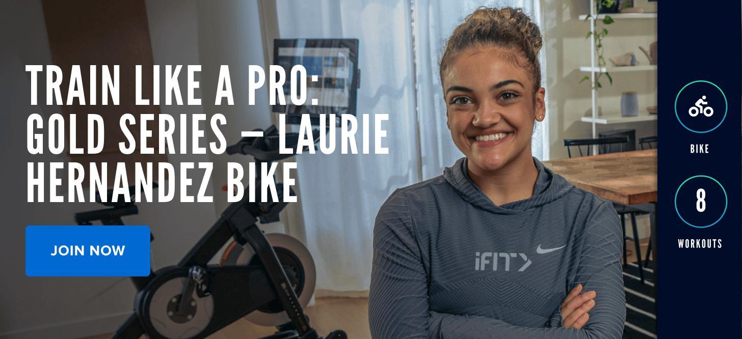 iFIT Train Like a Pro: Gold Series - Laurie Hernandez Bike