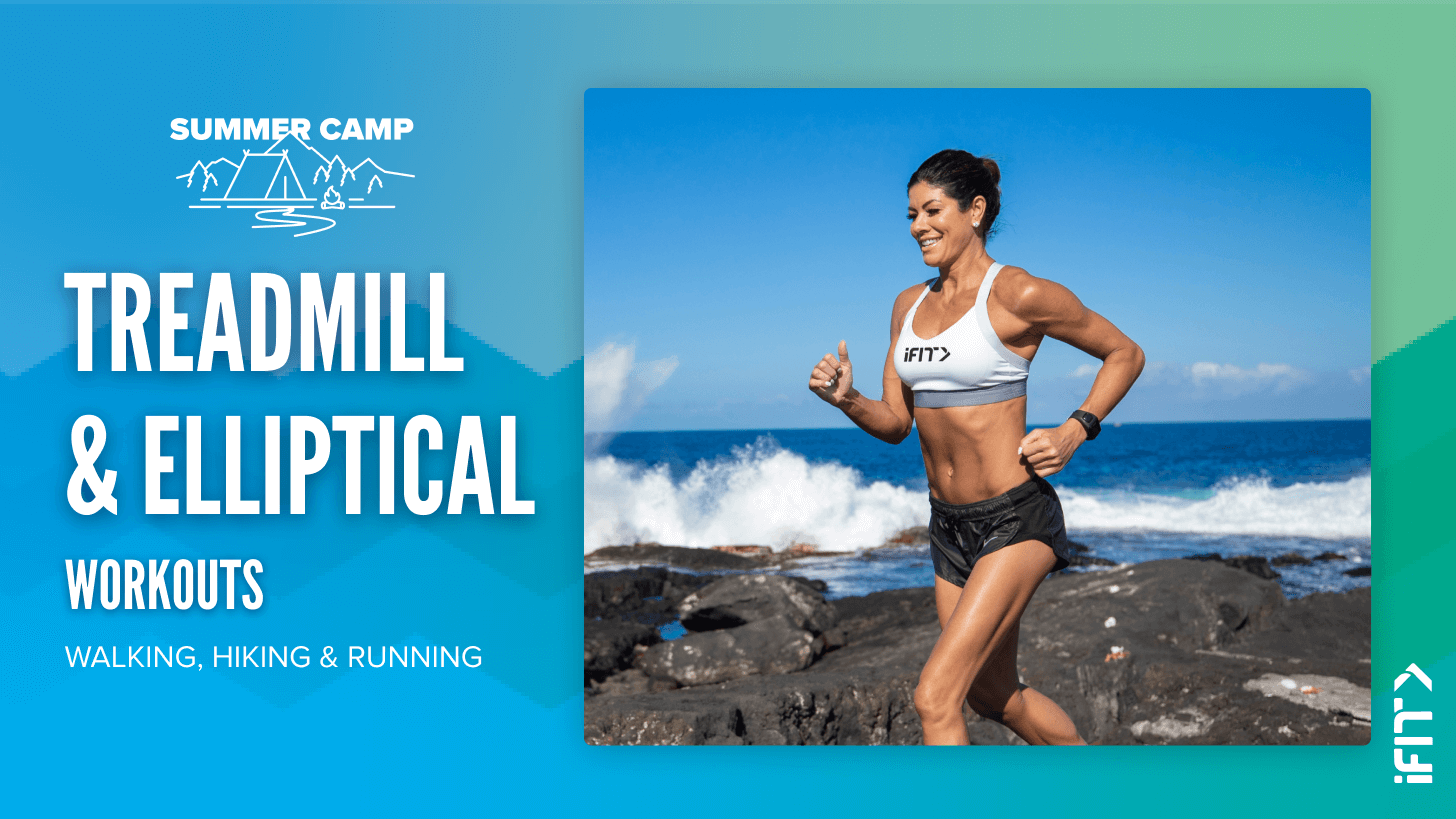 iFIT August Challenge Water Adventure treadmill and elliptical workouts