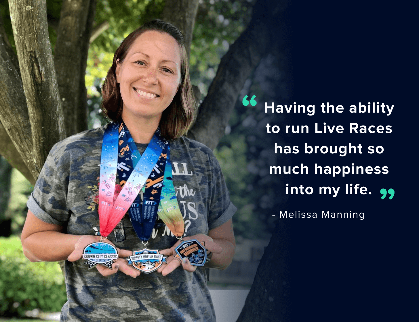 iFIT's Live Races member testimonial iFIT Live Races member testimonial