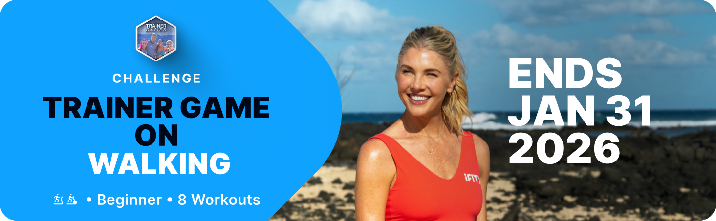 Trainer Game On Walking and Running Challenge on iFIT