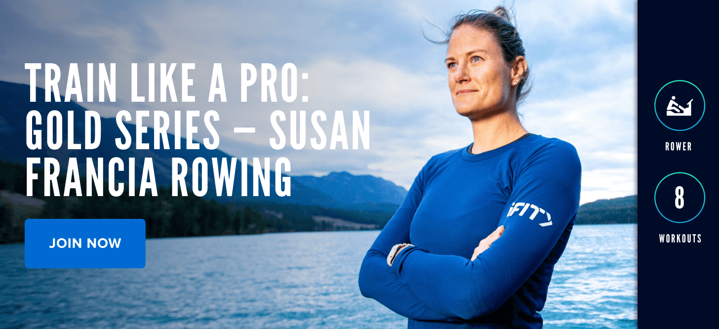 iFIT Train Like a Pro: Gold Series - Susan Francia Rowing