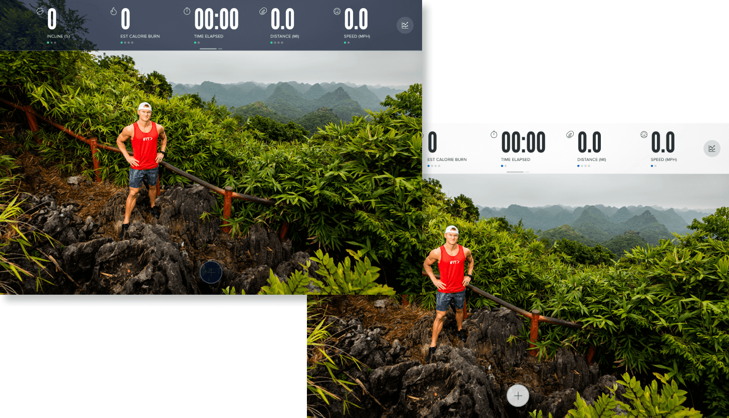 iFIT dark mode iFIT enable dark mode