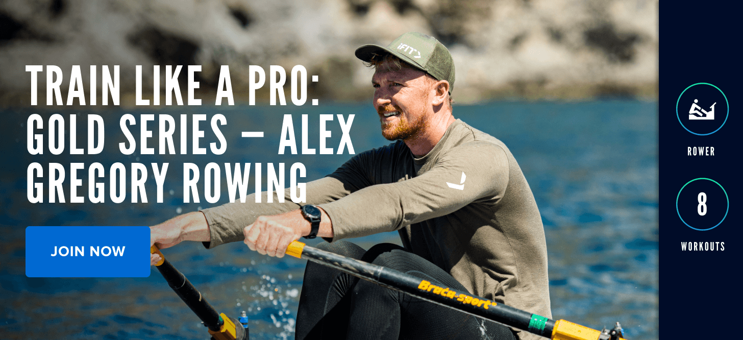 iFIT Train Like a Pro: Gold Series - Alex Gregory Rowing