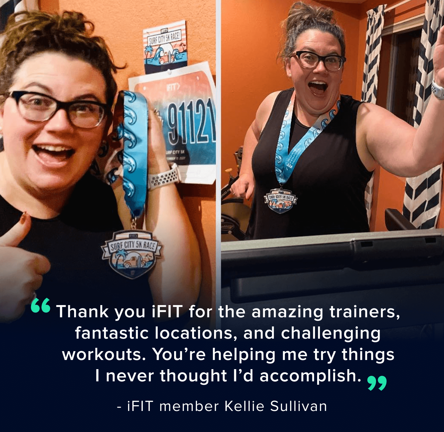 iFIT member live race quote