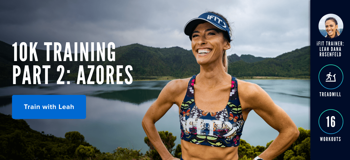 iFIT Live Golden Gate 5K Race treadmill workout