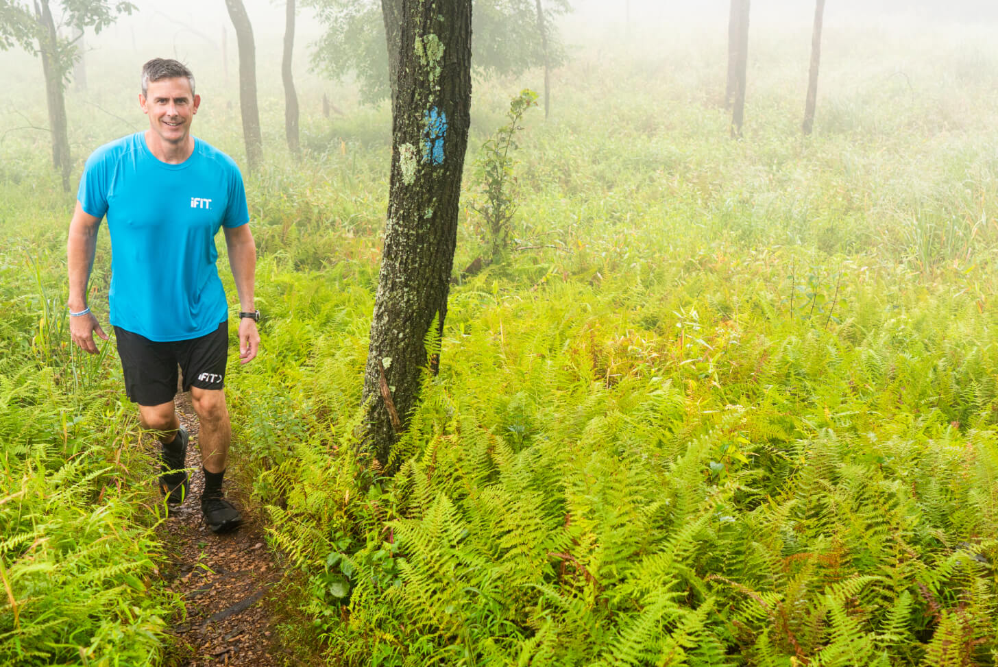 iFIT Guide Dr. Jarrod Spencer coaches a mindfulness class