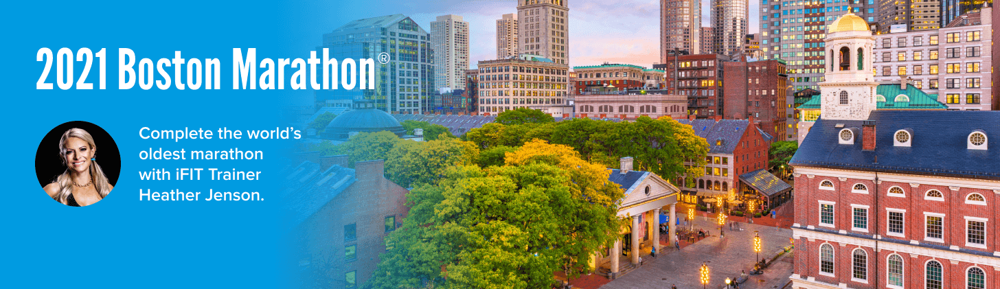 2021 Boston Marathon in the iFIT Library