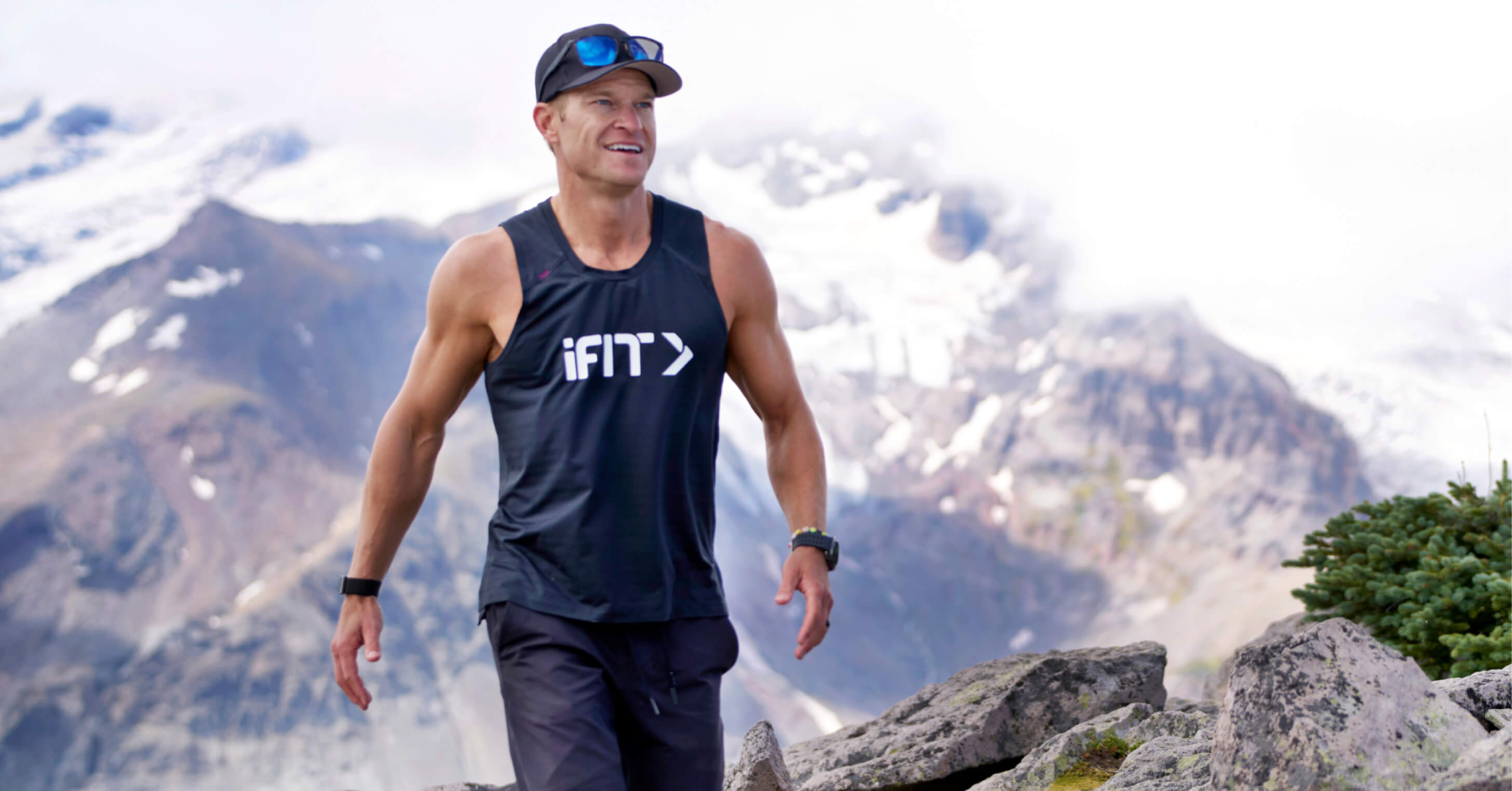 Meet iFIT Trainer John Peel, who guides the Mount Rainier hiking series with energy built for every fitness level.