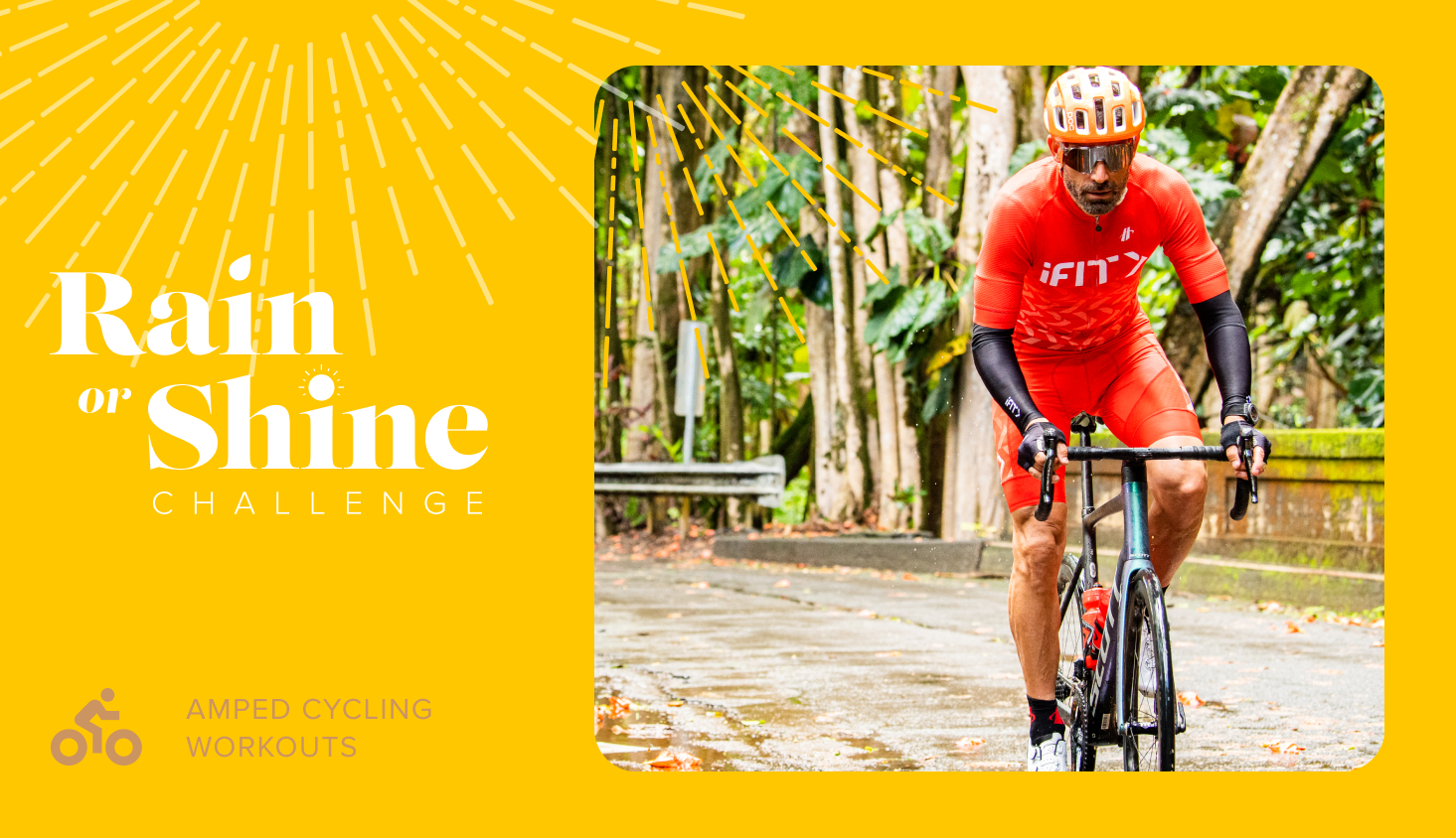 Rain or Shine Challenge - Amped Cycling