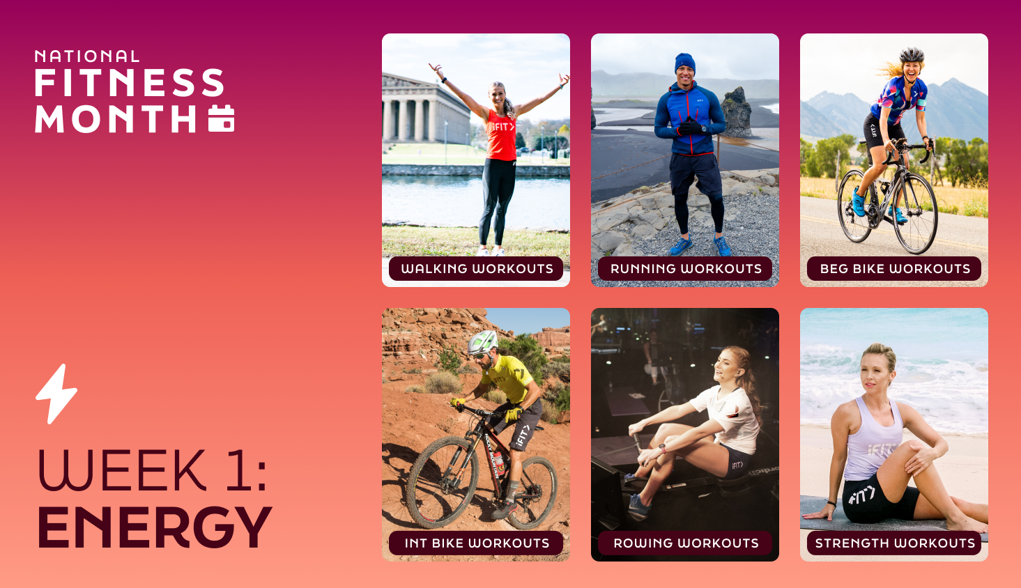 National Fitness Month - Energy Week