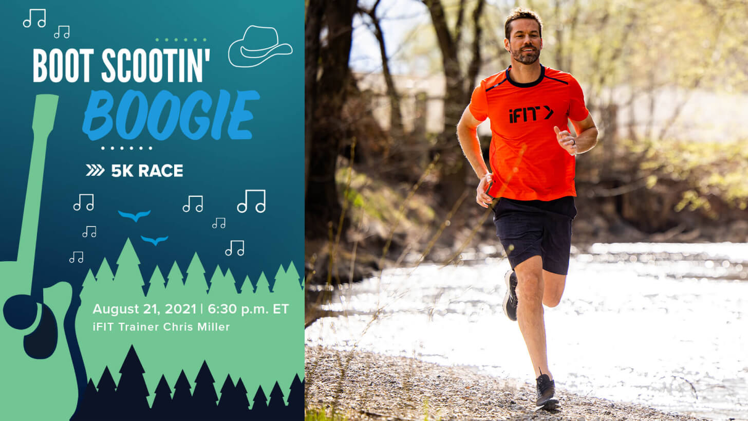 iFIT's Live Boot Scootin’ Boogie 5K Race iFIT Live Boot Scootin’ Boogie 5K Race