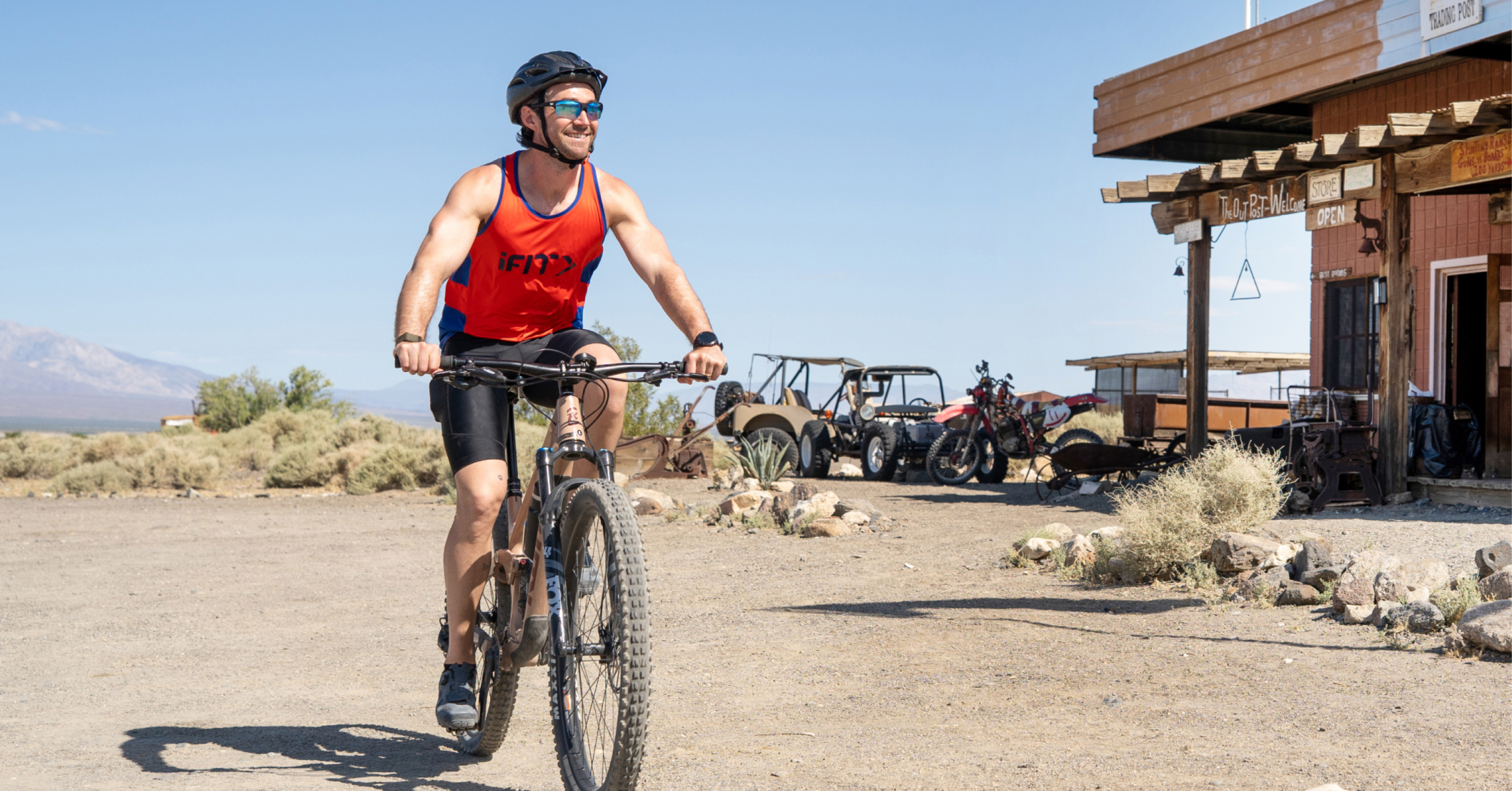 Ride through Death Valley's historic ghost towns with iFIT's immersive cycling series. Expert trainer coaching brings iconic national park landscapes to your screen.