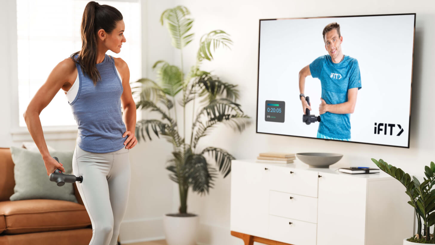 iFIT's percussion gun workouts iFIT percussion gun workouts