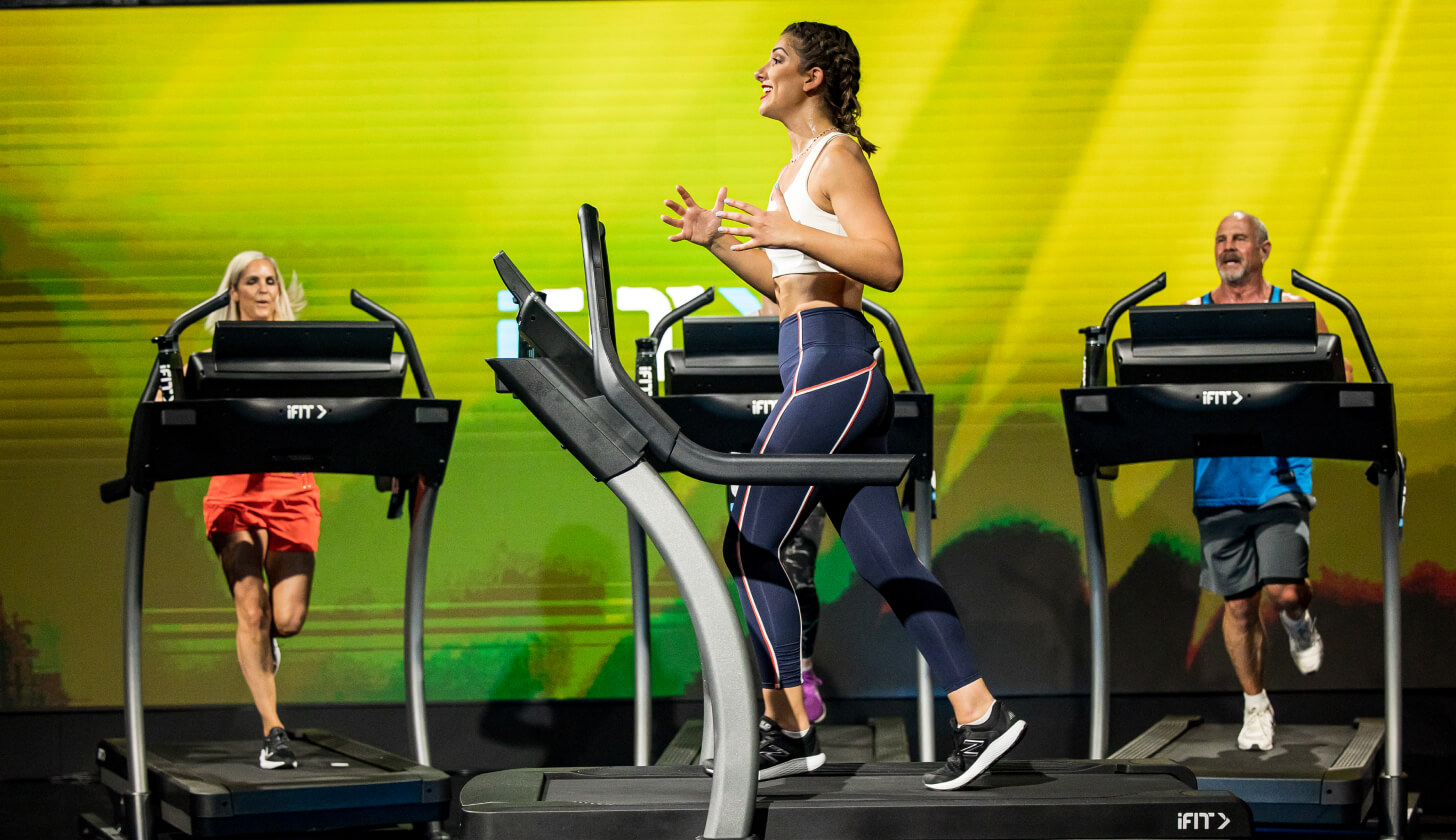 iFIT Trainer uses RPE to coach a running class iFIT Trainer uses RPE to coach a running workout