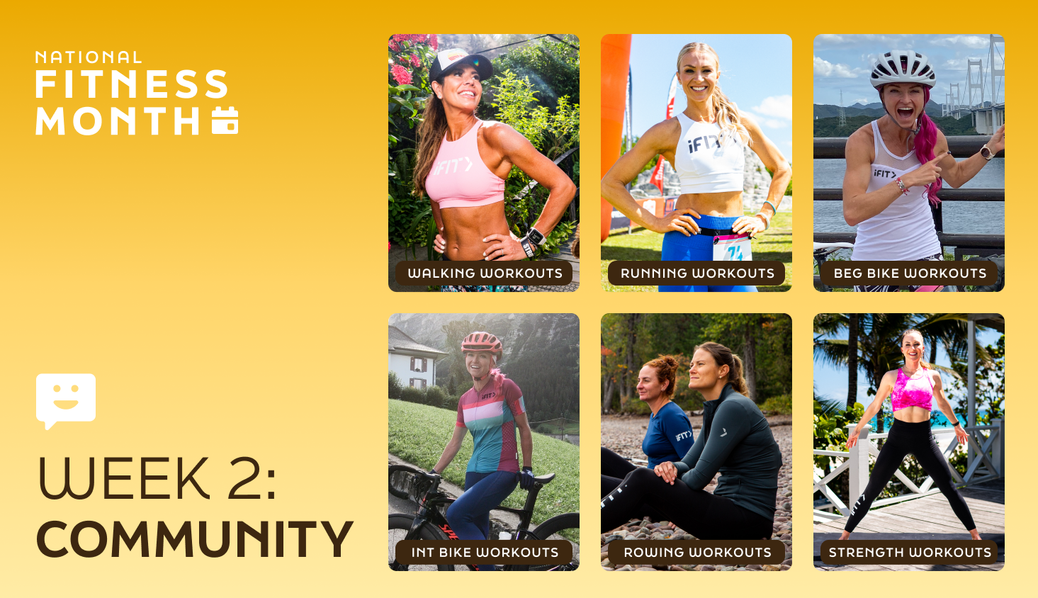 National Fitness Month - Community Week