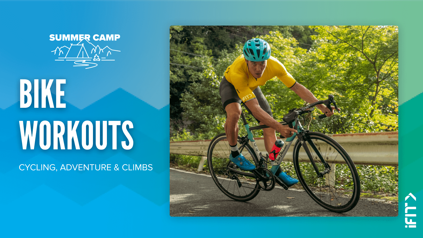 iFIT August Challenge Water Adventure bike workouts