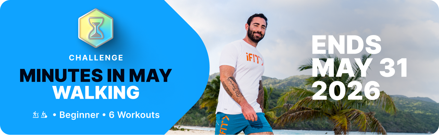 Stay active with short walking workouts on the iFIT fitness app, designed to build daily movement and consistency.