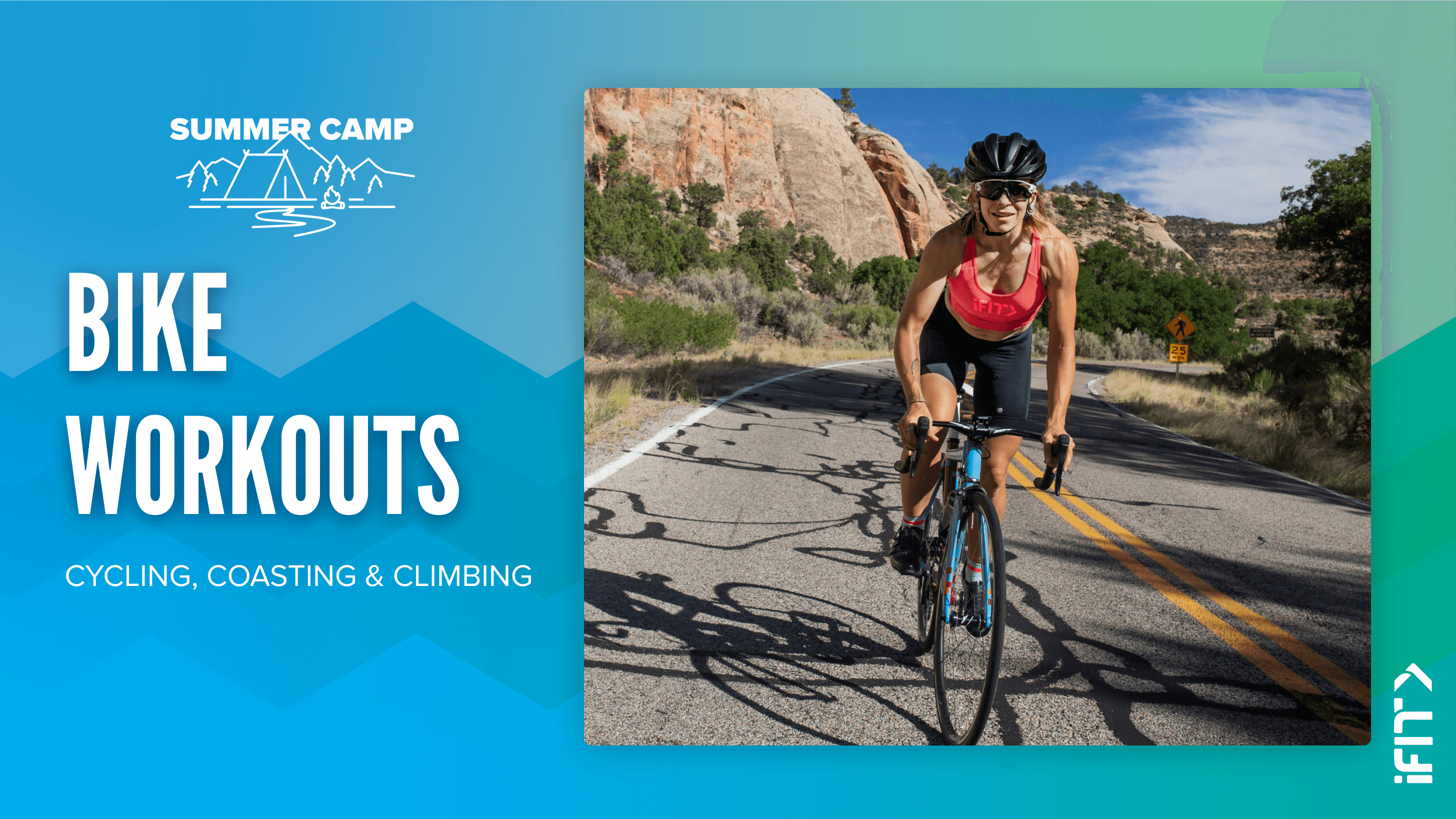 iFIT July Challenge Mountain Explorer bike workouts