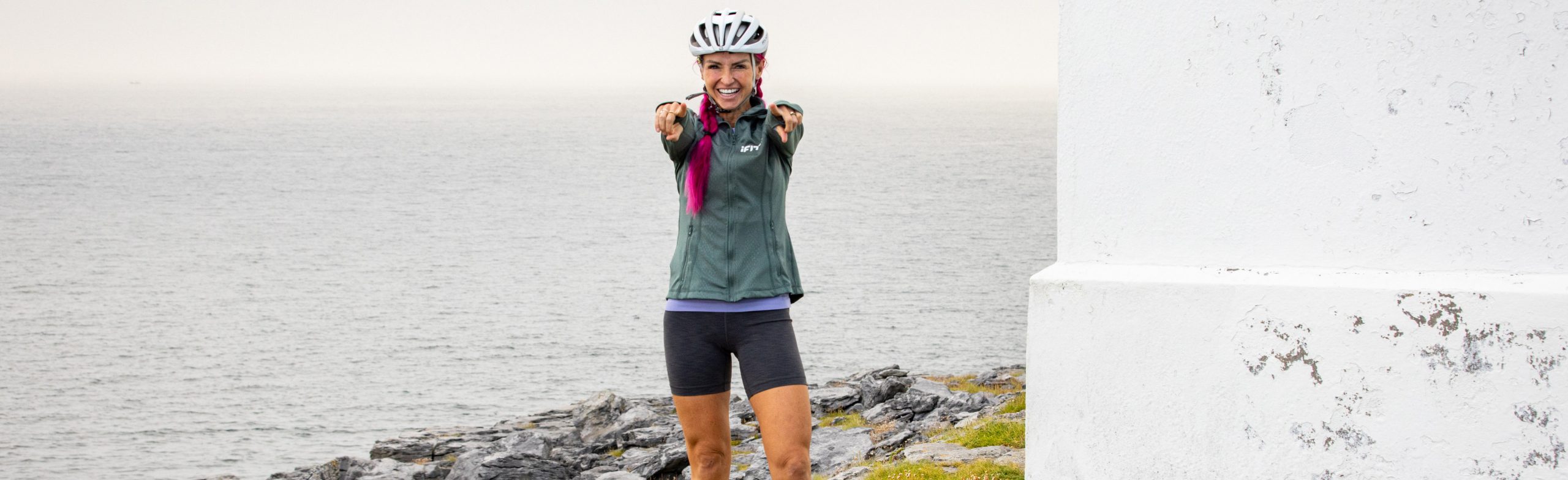 Ashley Paulson Ireland Coast-to-Coast Biking Series