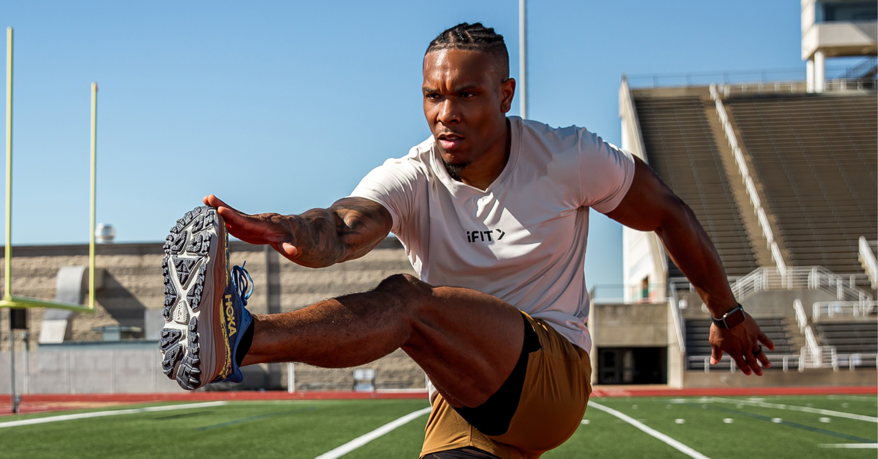 Stay consistent with no-equipment HIIT workouts on the iFIT fitness app, combining mobility, strength, and cardio in short sessions.