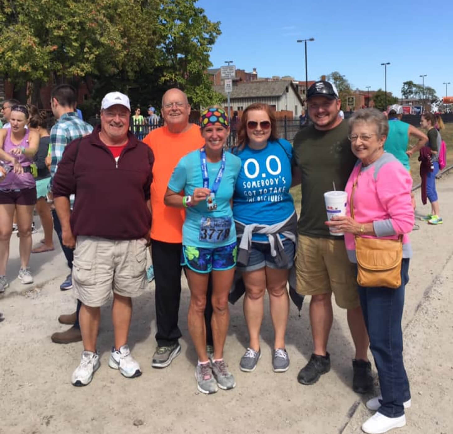 iFIT Member Julie Eberhart with her family iFIT Member Julie Eberhart and her family