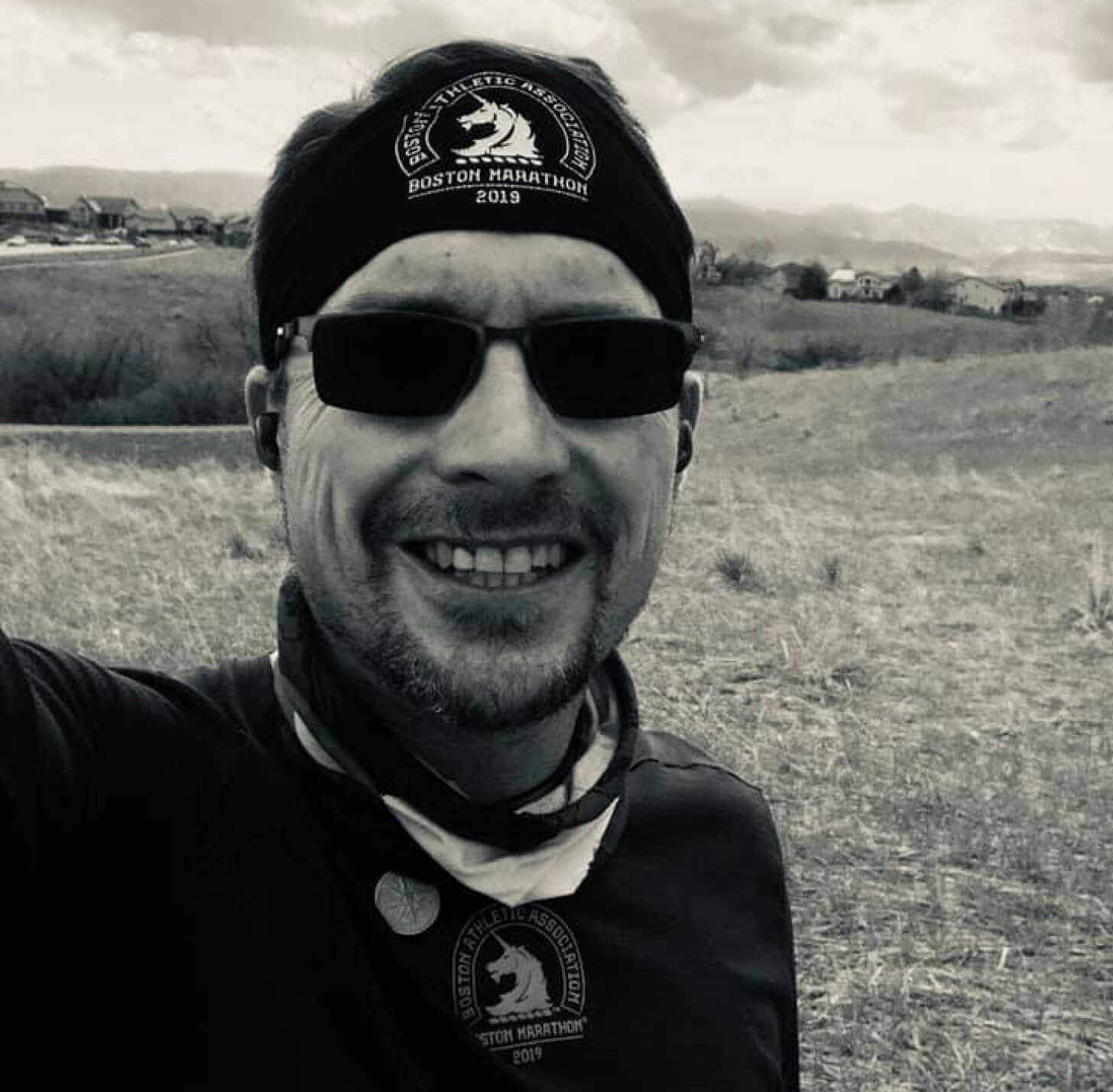 iFIT Member Chance Potter finishes a running workout iFIT Member Chance Potter does a running workout