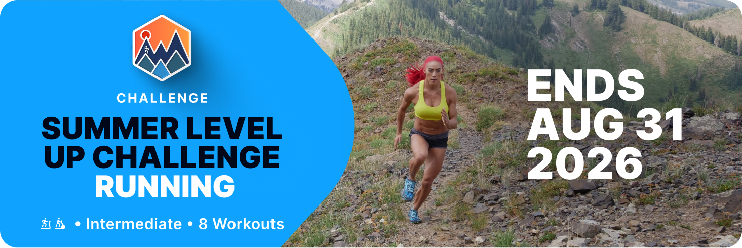 Take on the iFIT Summer Level Up Challenge Running track. Intermediate level, 8 treadmill running workouts guided by iFIT Trainers. Ends August 31, 2026.