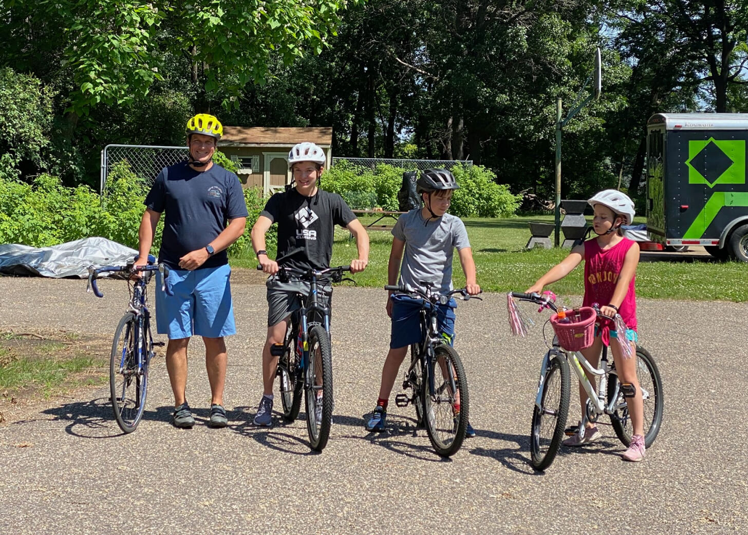 iFIT Member Peter Smith and family iFIT Member Peter Smith and his family