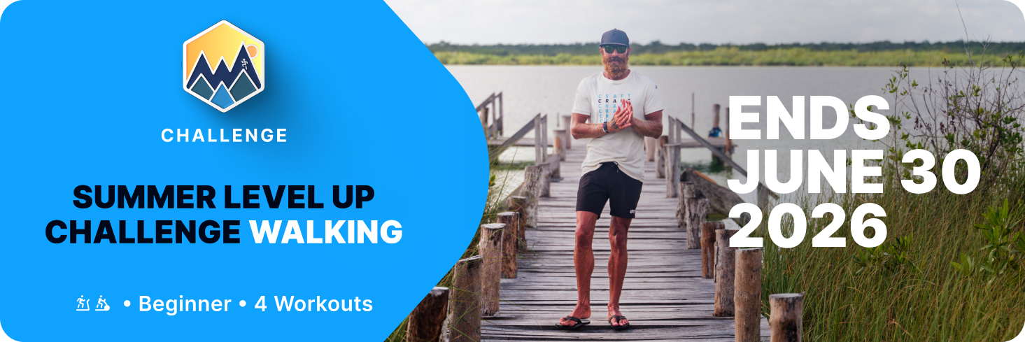 June walking challenge workouts on the iFIT app featuring trainer-led cardio programs in Mallorca and Mexico.