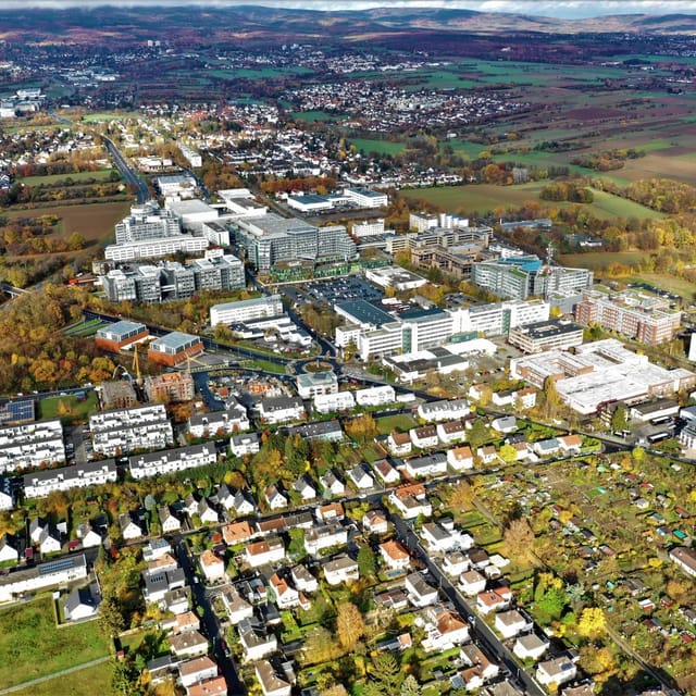 Luftaufnahme von Eschborn