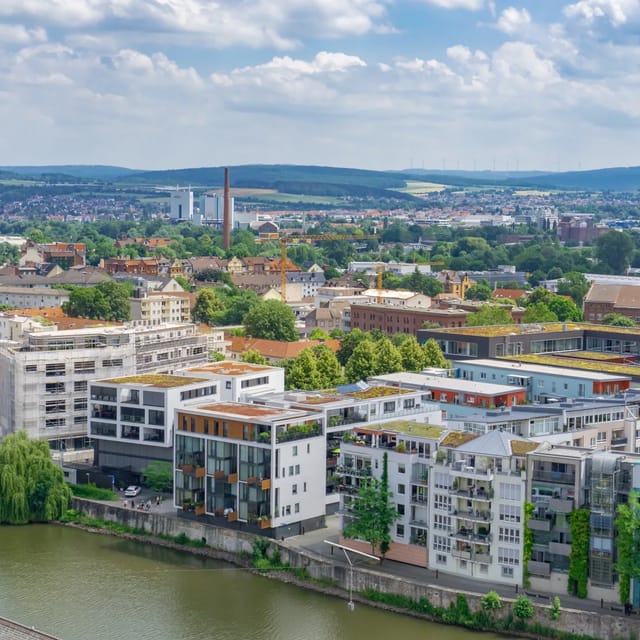 Luftaufnahme von Kassel