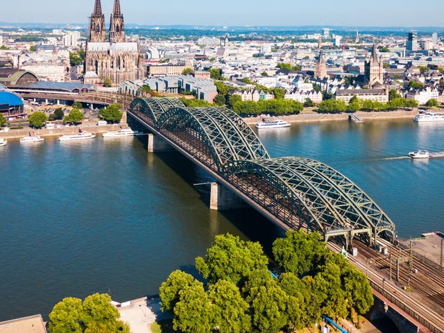 Luftaufnahme von Köln