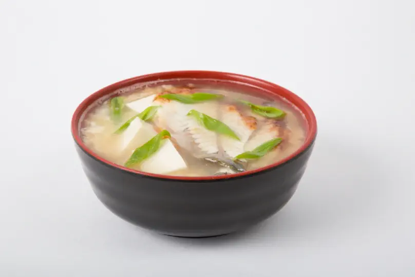 合掌瓜豆腐魚湯