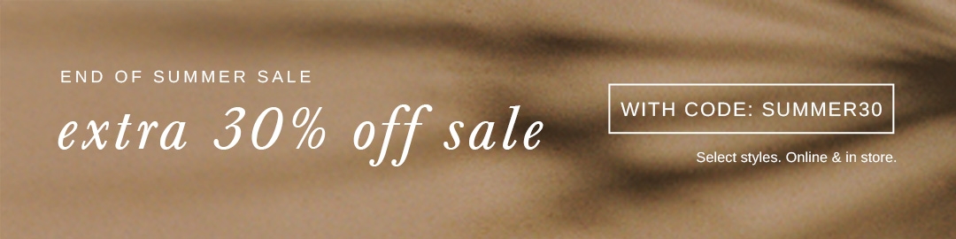 End of summer sale
