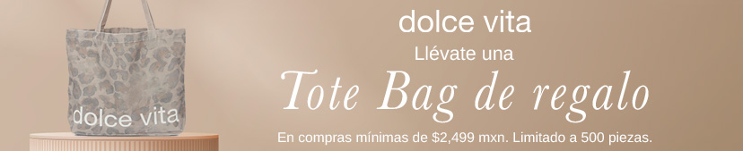 Recibe una Tote Bag gratis en tus compras mínimas de $2,499. Limitado a 500 piezas.