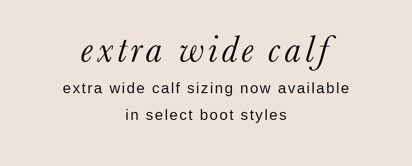 Extra Wide Calf