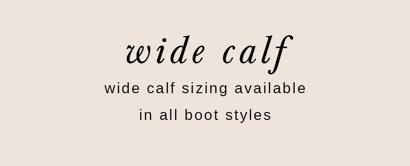 Wide Calf