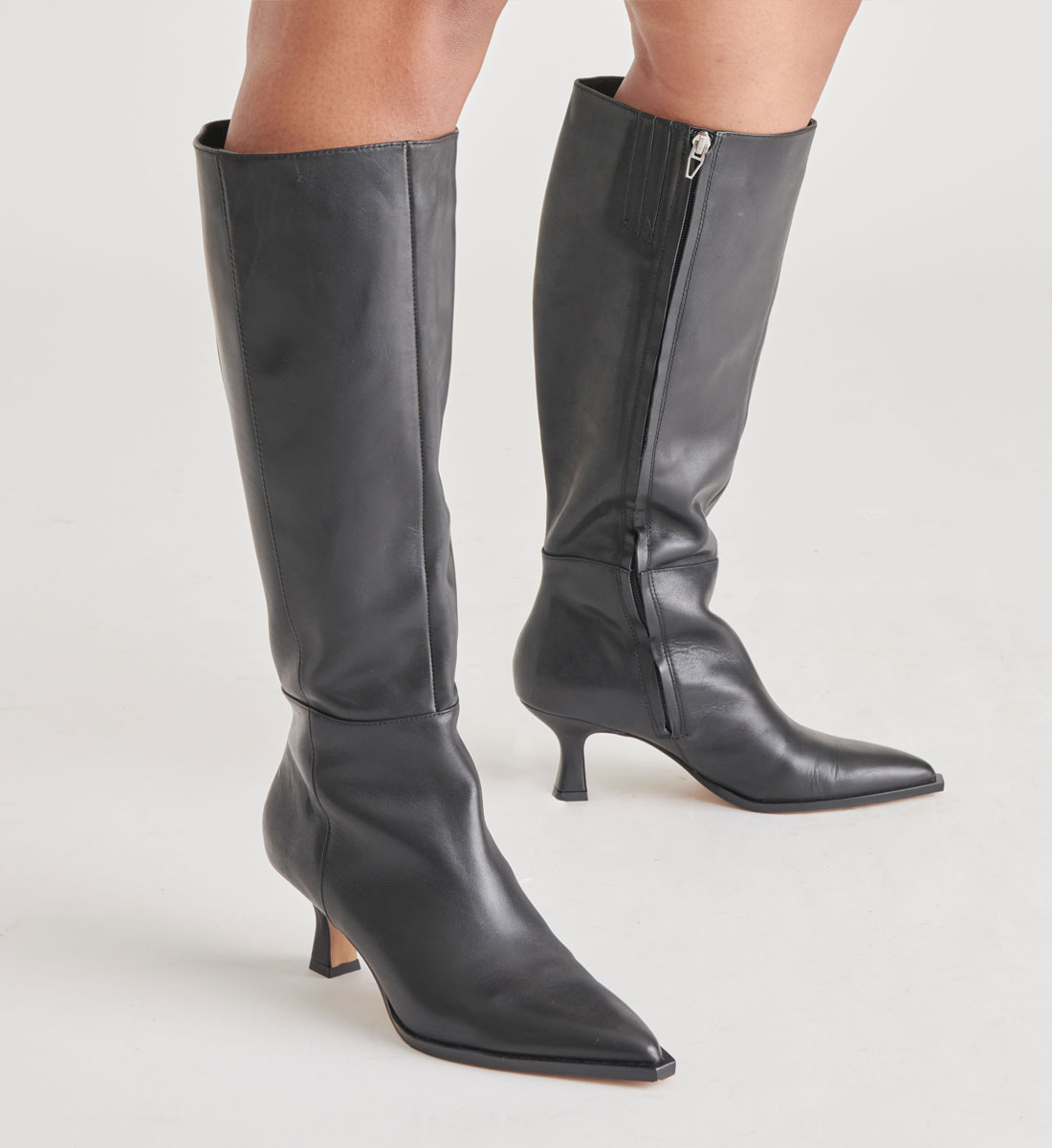 Knee high boots with 3 inch heel hotsell