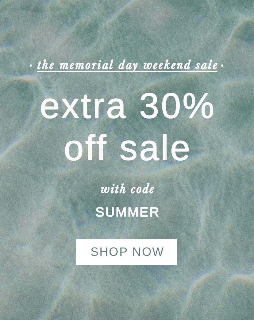 Memorial Day Weekend Sale