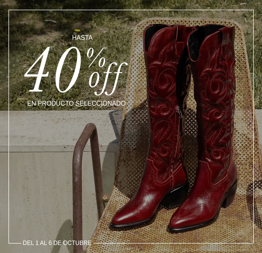 Vive tu estilo Boho-Chic con hasta 40% off en producto seleccionado de Dolce Vita México.