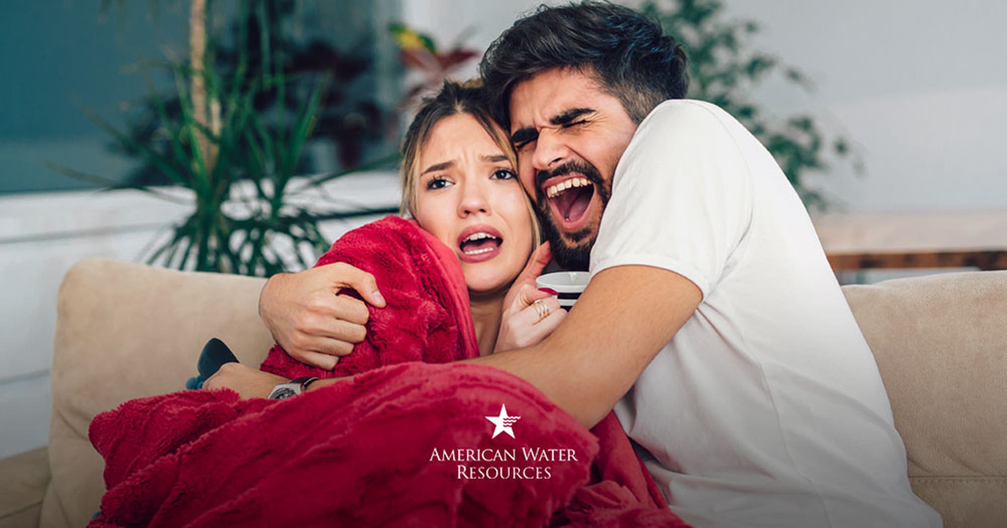 scared couple