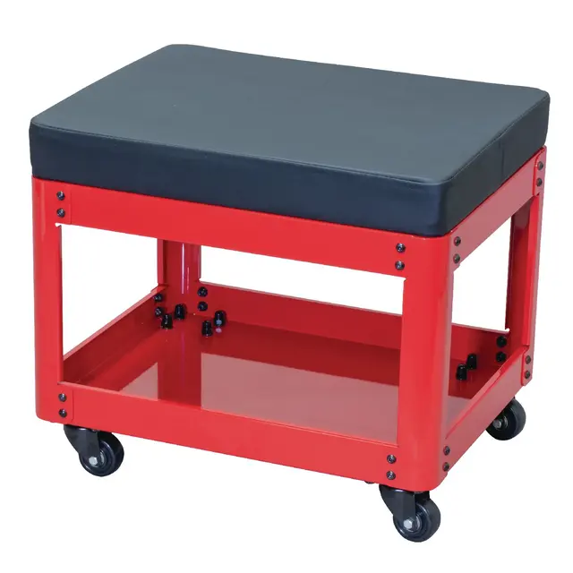 STEEL CREEPER SEAT 500 LBS., RED