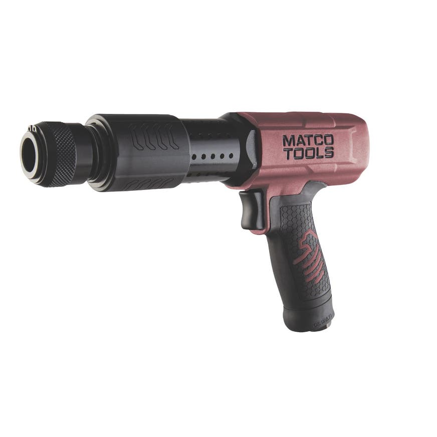 LONG BARREL PNEUMATIC AIR HAMMER BURGUNDY MT2916 Matco Tools