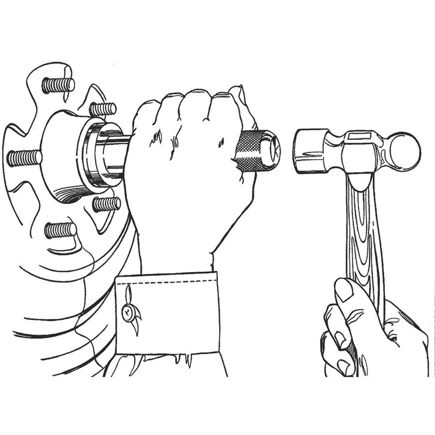 9 PIECE BEARING RACE AND SEAL DRIVER SET BRS9 Matco Tools