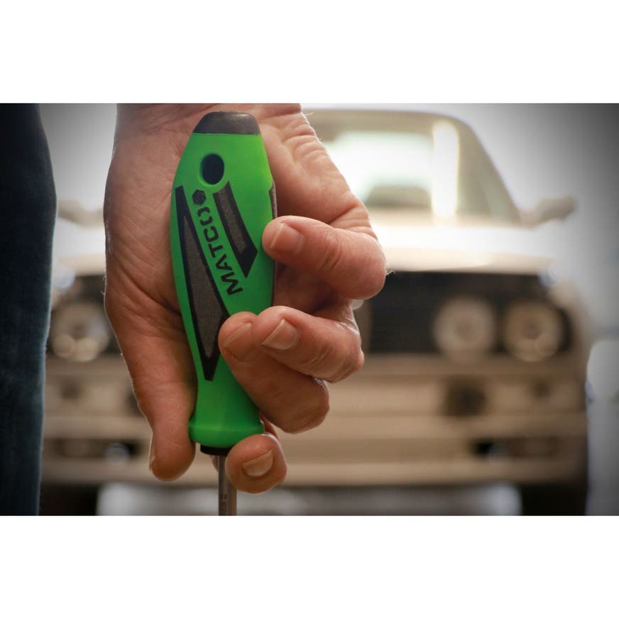 5 PIECE TOP TORQUE II™ SCREWDRIVER SET GREEN SSPCG5CA Matco Tools