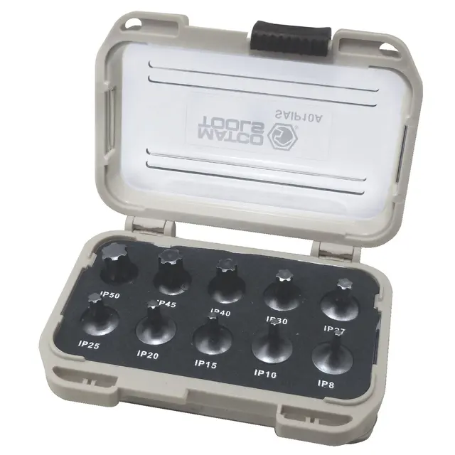 10 PIECE 1/4" DRIVE STUBBY TORX® PLUS SET