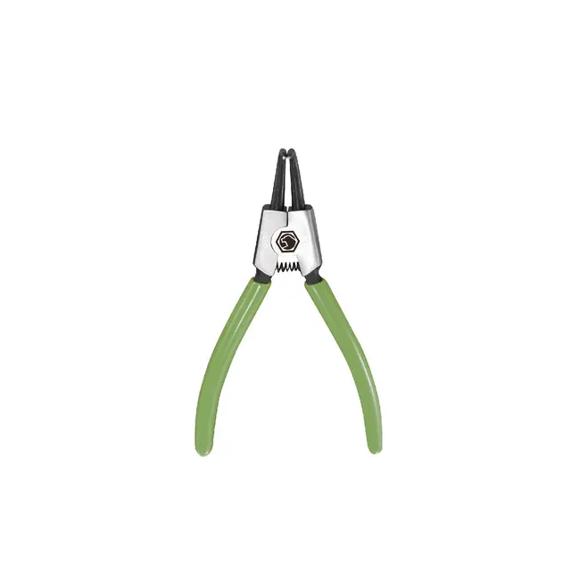 7" EXTERNAL SNAP RING PLIERS BENT NOSE 0.067"