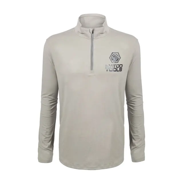 BERNE 1/4 ZIP PULLOVER - M