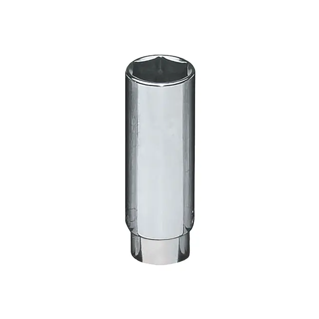 1/2" DRIVE 1-1/8" SAE 6 POINT DEEP CHROME SOCKET