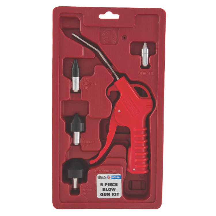 5 PIECE BLOW GUN KIT BG5KA Matco Tools